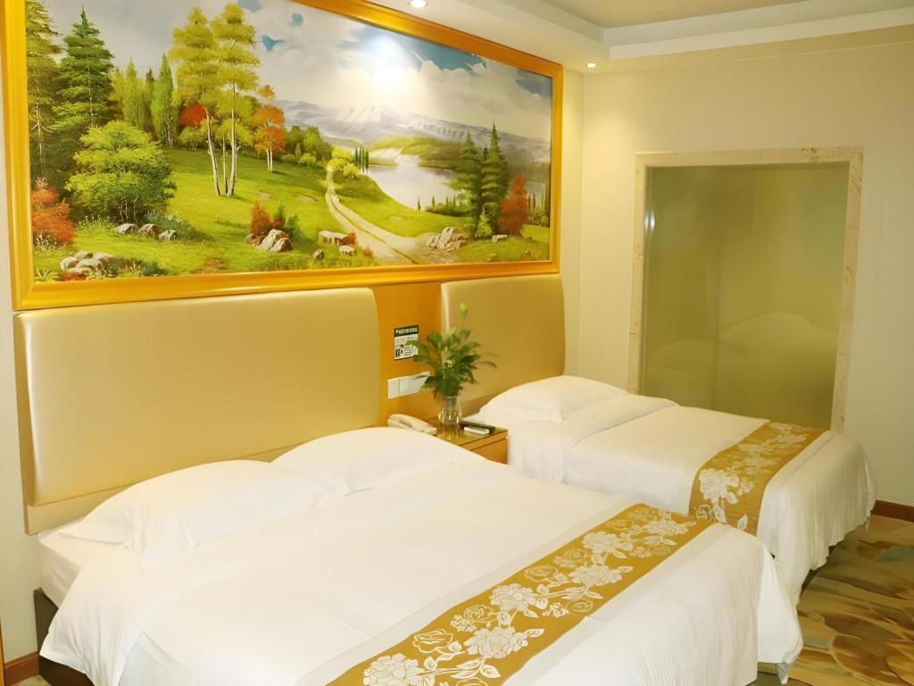 Greentree Inn Guangzhou Panyu Chimelong Happy World Business Hotel Buitenkant foto