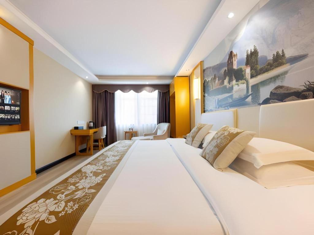 Greentree Inn Guangzhou Panyu Chimelong Happy World Business Hotel Buitenkant foto