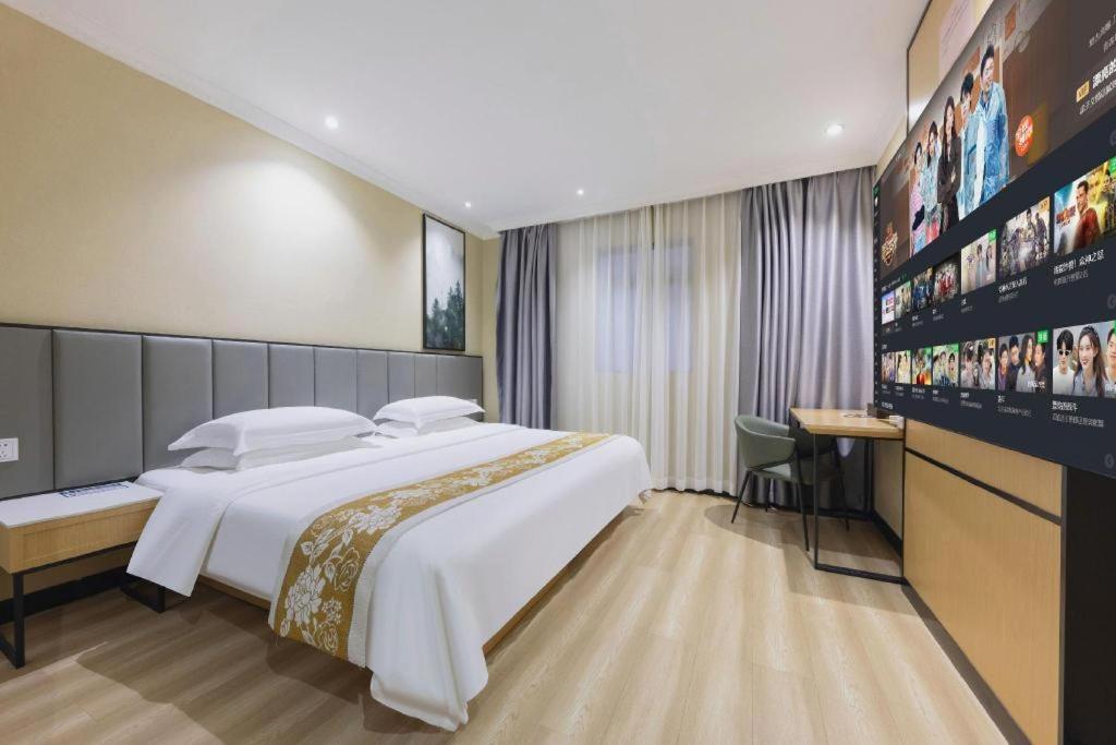 Greentree Inn Guangzhou Panyu Chimelong Happy World Business Hotel Buitenkant foto