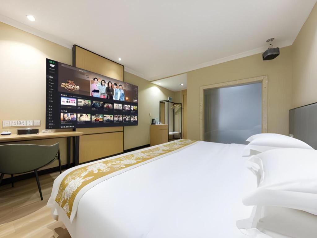 Greentree Inn Guangzhou Panyu Chimelong Happy World Business Hotel Buitenkant foto