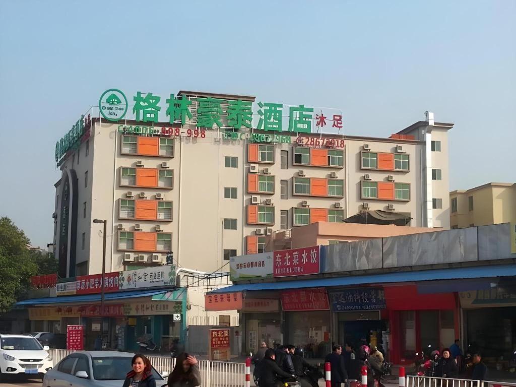 Greentree Inn Guangzhou Panyu Chimelong Happy World Business Hotel Buitenkant foto