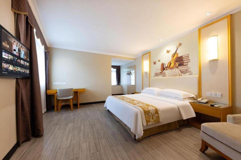 Greentree Inn Guangzhou Panyu Chimelong Happy World Business Hotel Buitenkant foto